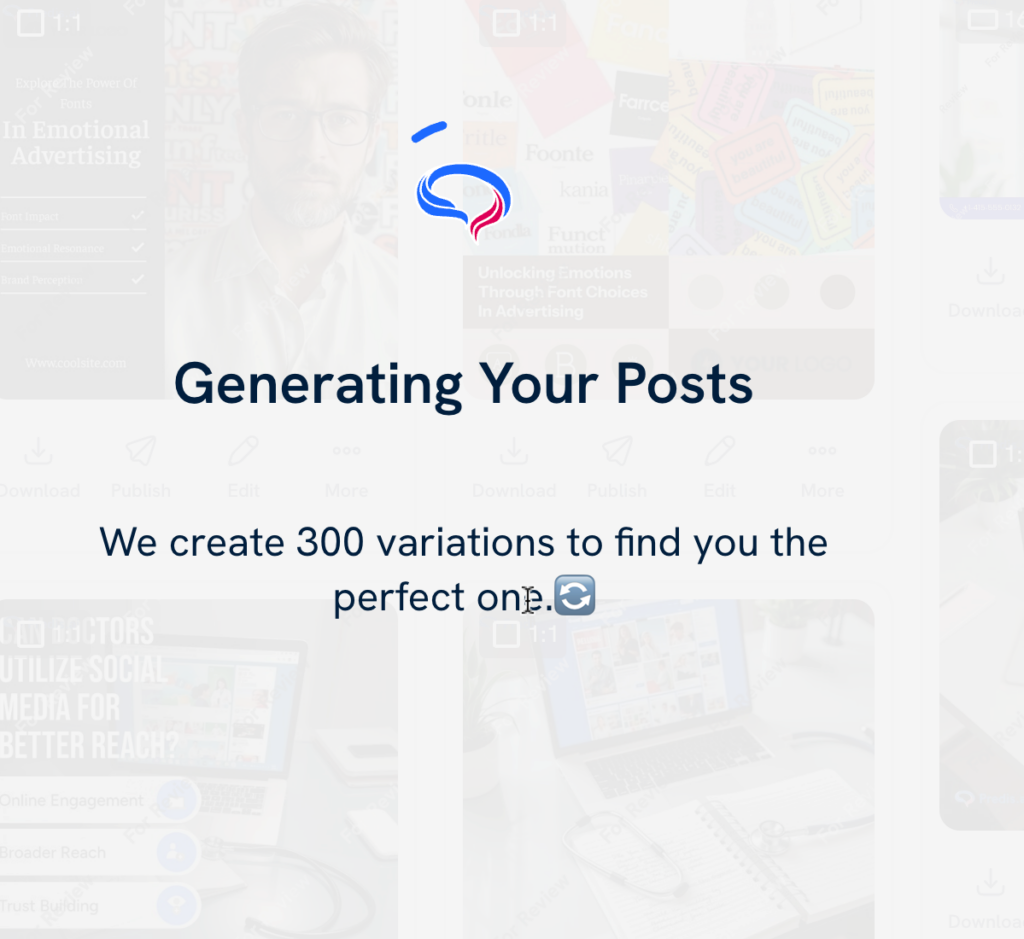 AI generate script, design, and animation